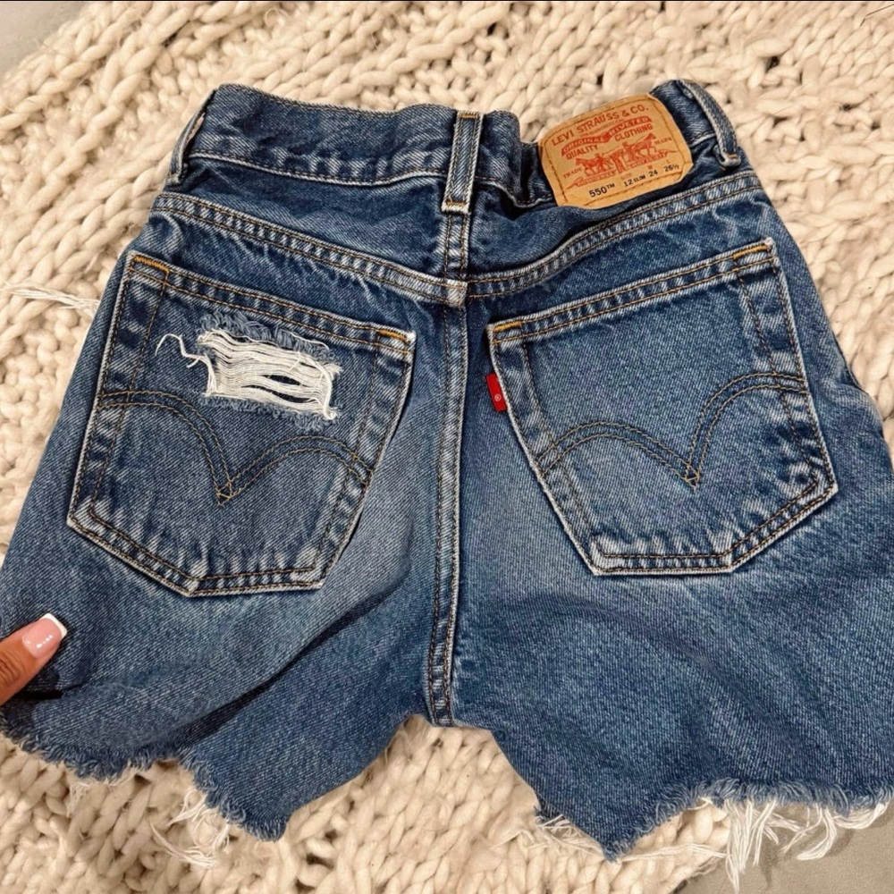 Vintage Levi Jean shorts